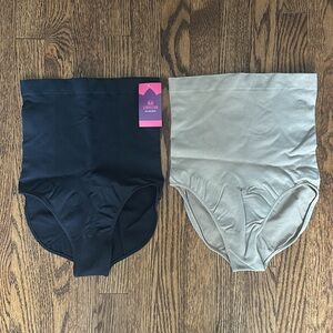 Empetua Shapermint Black Nude High Waisted Body Shaper Tummy Control Panty S NWT